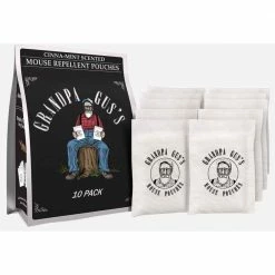 Cheapest 🔥 Grandpa Gus's Mouse Repellent Pouches - 10 Pack ⌛