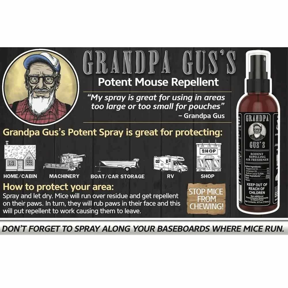 Discount โญ Grandpa Gus's Potent Mouse Repellent ๐ 4 Discount โญ Grandpa Gus's Potent Mouse Repellent ๐ - Image 2