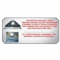 Discount 🎉 Erickson Heavy Duty Silver Poly Tarp 🥰 -Farm & Ranch popular shop 1010698b