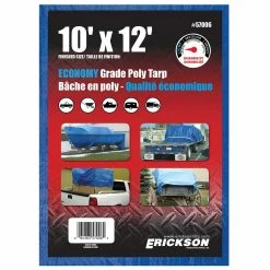 Hot Sale 😀 Erickson All Purpose Blue Economy Grade Tarp 🎁 -Farm & Ranch popular shop 1010966new