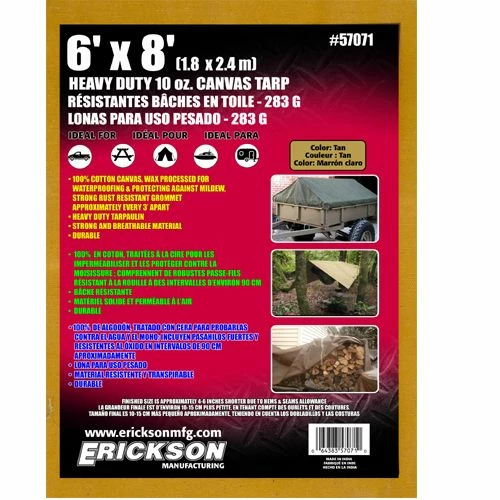 New π Erickson Canvas Tarps β¨ 4 New π Erickson Canvas Tarps β¨ - Image 2