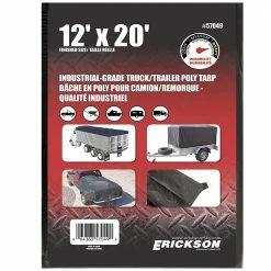 Best Sale 😍 Erickson Industrial Grade Truck/Trailer Tarp W/D Rings 🛒