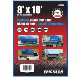 Hot Sale 😀 Erickson All Purpose Blue Economy Grade Tarp 🎁 -Farm & Ranch popular shop 5380039new