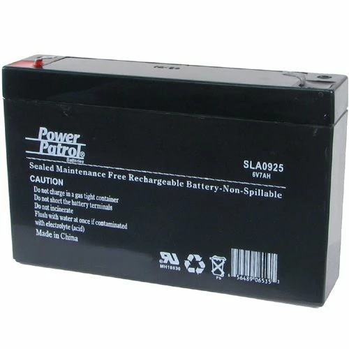 Promo π Power Patrol 6 Volt Gel Cell Battery π 3 Promo π Power Patrol 6 Volt Gel Cell Battery π