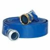 Hot Sale 🔔 Hose Coupled Blue Pvc Discharge 1 1/2 X 25 Ft 😉